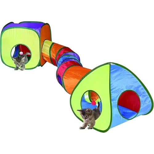 Discovering the Perfect Toys for Your Kitten (Part I)：Cat Tunnel