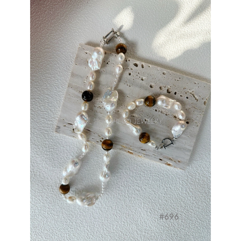 The "Earth & Sea" Collector's Set | Necklace & Bracelet Bundle